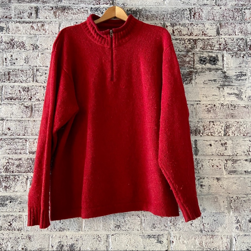 Woolrich mock neck sweater